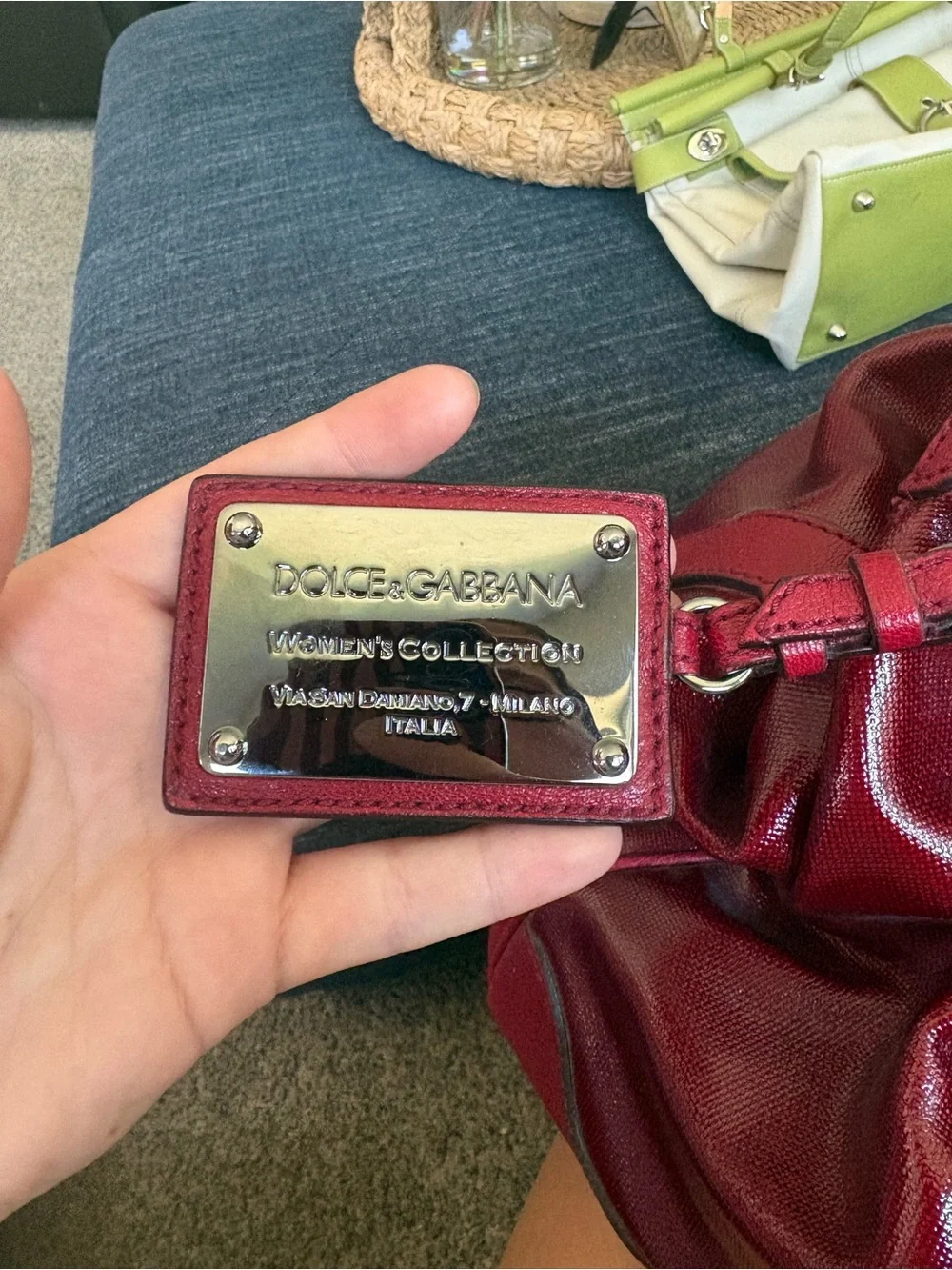 Dolce & Gabbana dual accents hardware